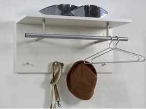 Vešiakový panel Spot, biely%