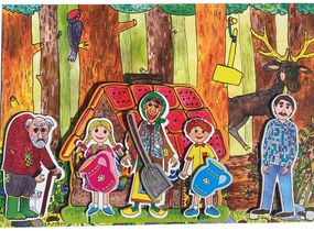 MARIONETINO Divadlo pre deti Trojrozprávka Červená čiapočka