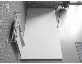 Mexen Bert, SMC obdĺžniková sprchová vanička 150 x 80 cm, biela, 4K108015