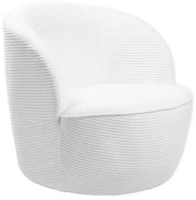 Kreslo SVINGEN otočné, biele 719325