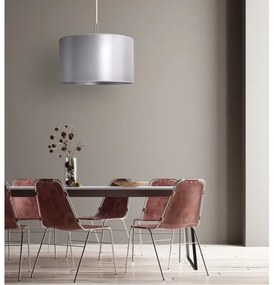 Duolla - Luster na lanku CANNES 1xE27/15W/230V pr. 50 cm strieborná