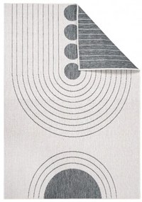 Obojstranný koberec DuoRug 5739 sivý