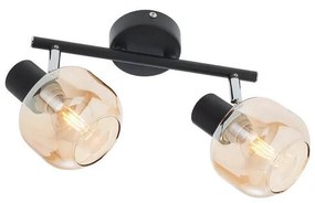 Redo 04-484 - Bodové svietidlo AMBER 2xE14/28W/230V