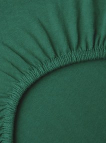 Jersey plachta Classic 140 × 200 cm - tmavo zelená