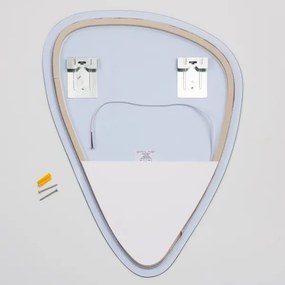Brilagi - LED kúpeľňové zrkadlo GOCCIA LED/19W/230V 67x50 cm IP44 CRI 90 stmievateľné +CCT