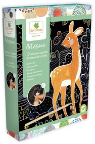 Artissimo - vyškrabávanie - Lesné zvieratá