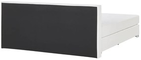 Manželská posteľ Boxspring 180 cm PREMIER (s matracmi) (biela). Vlastná spoľahlivá doprava až k Vám domov. 1007429