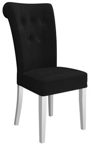 Jedálenská stolička ST65, Farby: biela polomatná, Potah: Magic Velvet 2258