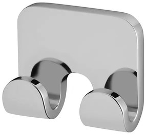 Vešiak dvojity chróm 4315 Natura Bisk