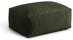 Zelená zamatová modulárna podnožka Martina – Micadoni