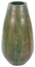Terakota Dekoratívna váza 50 Zelená Hnedá AMFISA Beliani