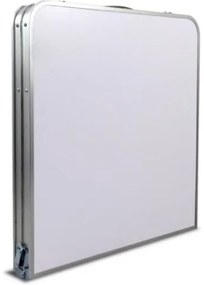 Bestent Kempingový stôl 120x60x70cm a 4 stoličky White