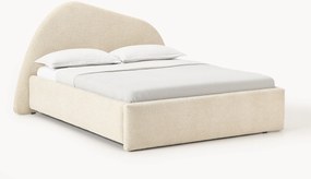 Buklé čalúnená posteľ Gary