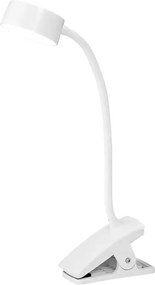 Osram - LED Stmievateľná stolná lampa s klipom OFFICE LINE LED/4,8W/230V biela