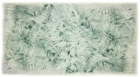 Kusový koberec s vysokým vlasom OMBRE 140 x 180 cm - modrozelený
