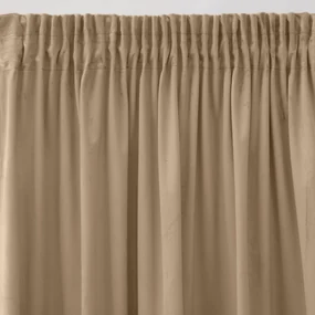 ZATEMŇOVACÍ ZÁVES NA PÁSKE PIERRE CARDIN SIBEL 140X270 CM CAPPUCCINO