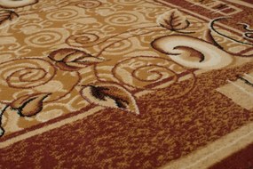 TA Koberec E952A HNEDÝ ATLAS PP Rozmer: 60x100 cm