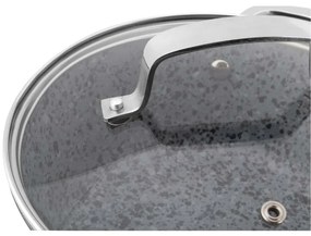 Lamart LT1252 kastrol s poklicí Granit, pr. 18 cm