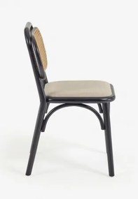 DORIANE stolička Čierna