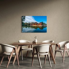 Obraz - Chrám Byodo-in, Japonsko (90x60 cm)