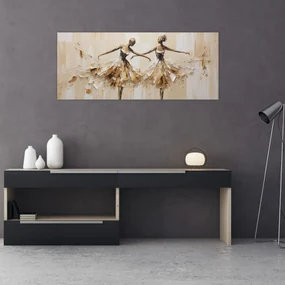 Obraz - Baletky (120x50 cm)