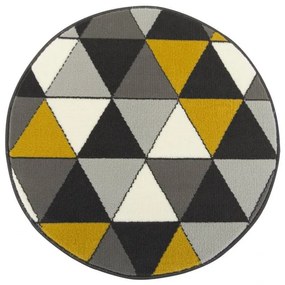 Koberec Luna 502902/89925 žltý / sivý
