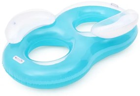 Nafukovacie koleso Bestway 43009 dvojité, modré 188x117 cm