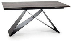 Jedálenský stôl Westin II 160 x 90 cm, tmavo hnedá
