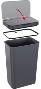 Lamart LT8108 Bezdotykový kôš Sensor 50 l, sivá