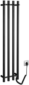 Sapho Sapho, PAPINADO elektrický sušiak uterákov, 263x1200mm, 85W, čierna mat, ER350