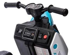 Elektrický skúter City biely