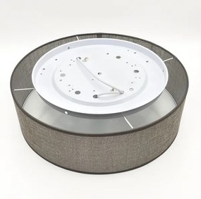 Stropné svietidlo SIRJA 2xE27/15W/230V priemer 45 cm hnedé