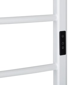 Cerano Luca, elektrický sušiak uterákov s displejom 1160x550 mm, 187W, biela, CER-LIV-W-EG-11-55