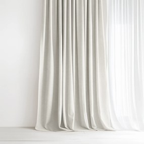 Goldea dekoračný záves marbella - smotanový 280x135 cm