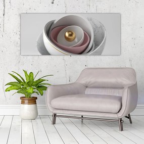 Obraz - Zlatá perla (120x50 cm)