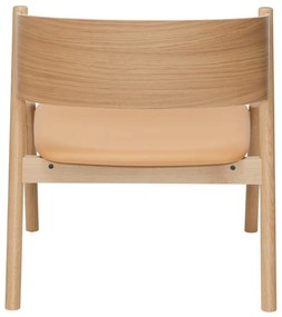 Svetlohnedé kreslo Oblique – Hübsch