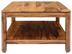Konferenčný stolík Tina 80x50x80 indický masív palisander Natural