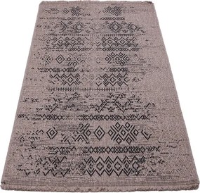 Koberec Indiana 08524A JUTE / BLACK