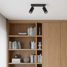 Brilagi - Bodové svietidlo SELE MODERN 2xGU10/30W/230V čierna