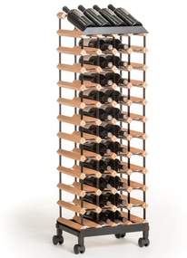 Stojan na víno Raxi Motion 48 (42 x 30 x 130 cm)