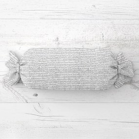 Biante Vankúš valec bonbon Sandra SA-061 Nepravidelné tvary na bielom 15x80 cm