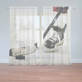 Sablio Záclony Ľadový hokej: 2ks 150x250cm
