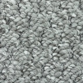 Timzo, Metrážny koberec Alabama 5923, na mieru, šíře 4m,5m, šedá, filc, chodba / predsieň