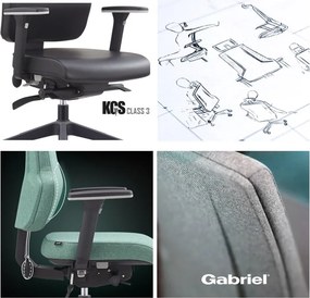 Ergonomická kancelárska stolička MOSH Elite F – zelená