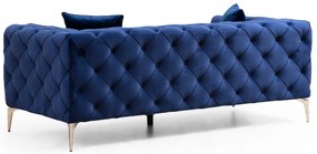 Luxusná dvojmiestna pohovka ComoDeluxe - námornícka modrá