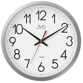 Plastové hodiny JVD HP614.3 antracit