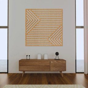 Drevený obraz s geometrickým vzorom pre štýlový interiér | SENTOP HDF0487
