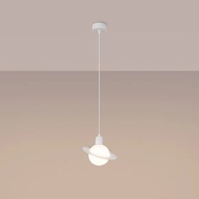 Sollux SL.1356 - Luster na lanku HYPERION 1xG9/8W/230V biela