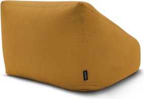 Žltý menčestrový sedací vak Lilibet – Bobochic Paris
