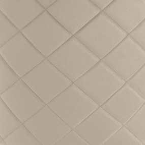 Jedálenská stolička FARGO Velvet - béžová/zlatá